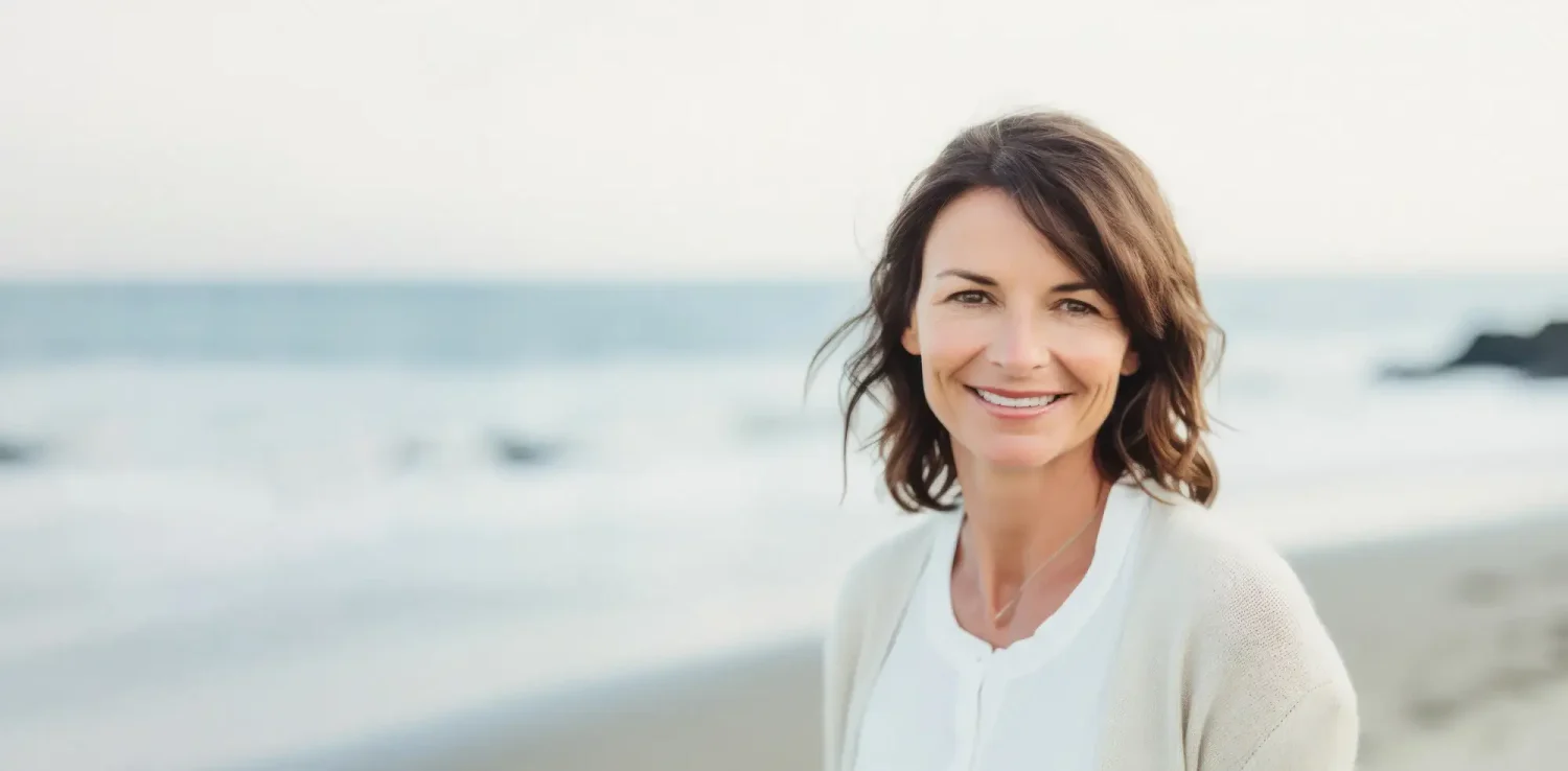 Patient with Beautiful Skin at St. Petersburg Skin and Laser