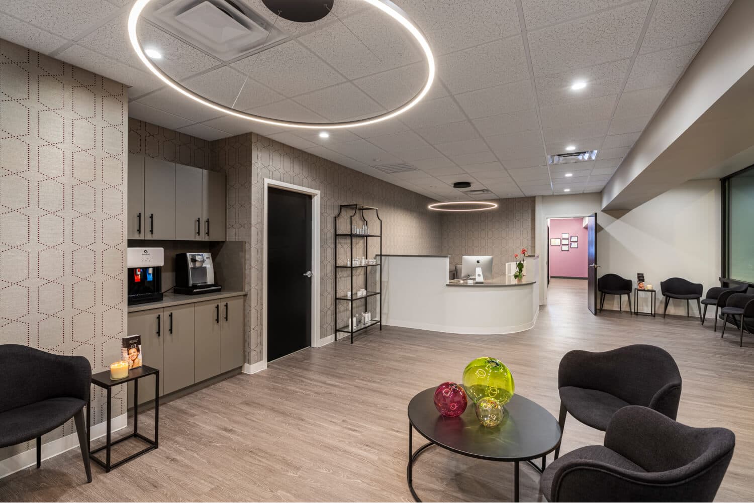 Comfortable waiting area