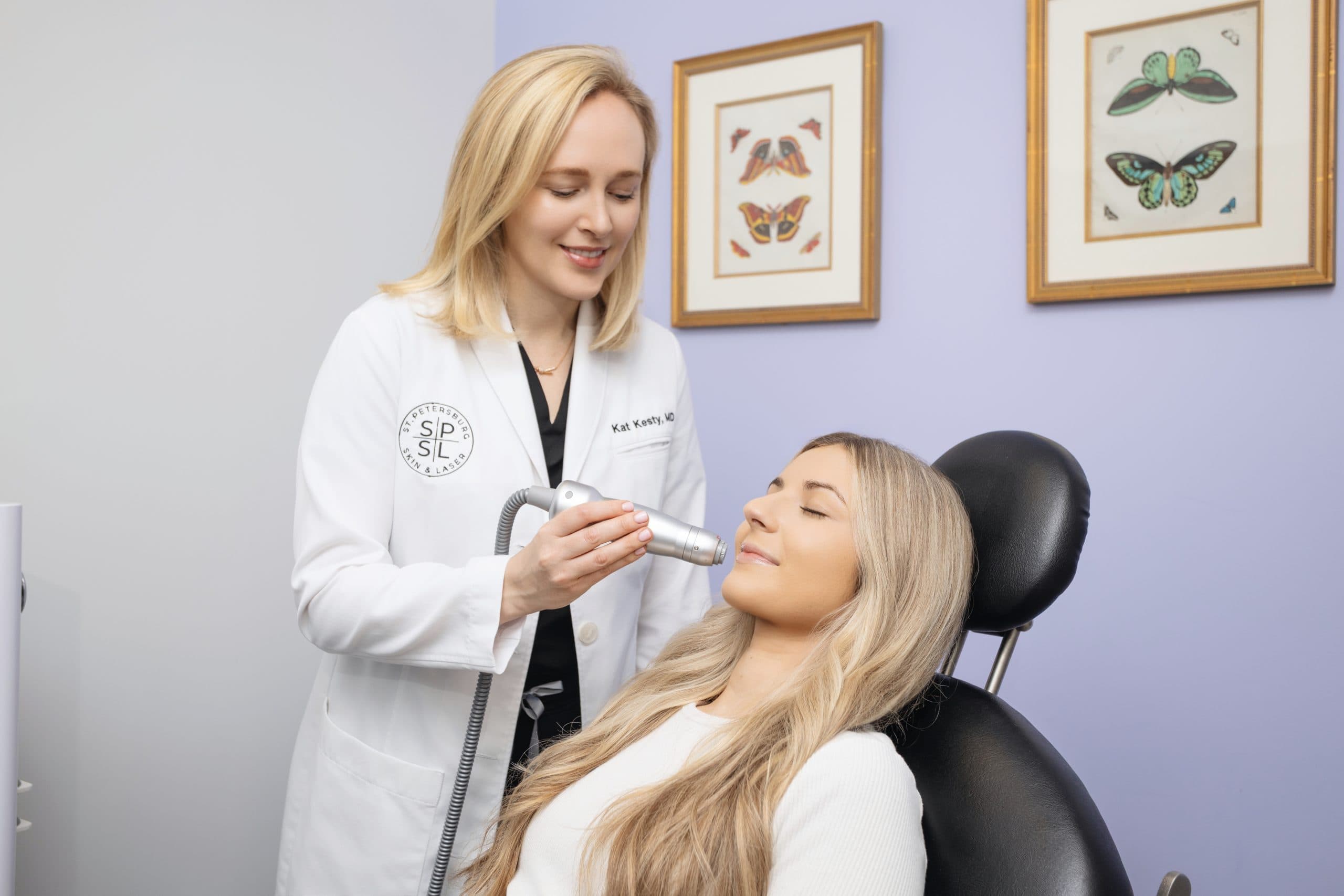 Laser skin resurfacing treatment at St. Petersburg Skin and Laser